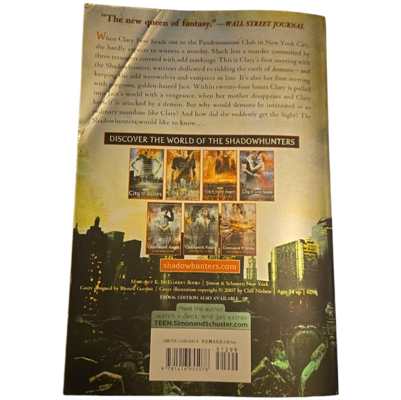 The Mortal Instruments - Book 1 -  City of Bones - Picture 3 of 3